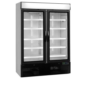 üvegajtós hűtő – italhűtő TEFCOLD 1149 / 1079 Liter