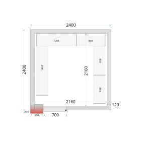 FC 44240 Fagyasztókamra