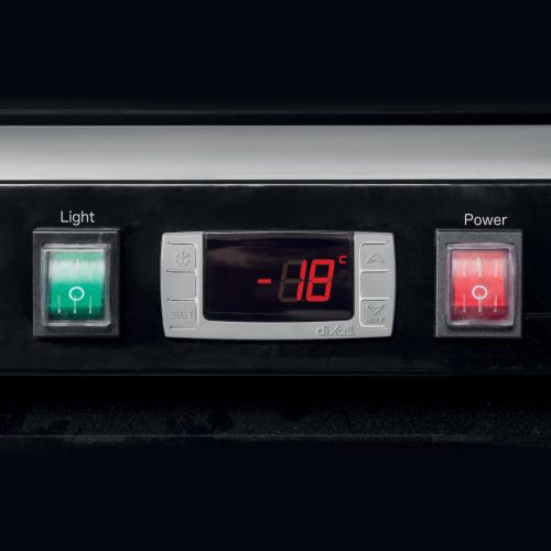 üvegajtós hűtő – italhűtő TEFCOLD 496 / 405 Liter