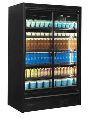 üvegajtós hűtő – italhűtő - Szupermarket TEFCOLD 1049 / 740 Liter