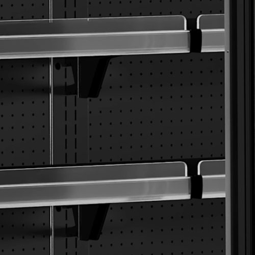 üvegajtós hűtő – italhűtő - Szupermarket TEFCOLD 1049 / 740 Liter