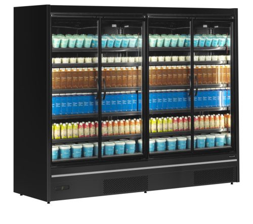 üvegajtós hűtő – italhűtő - Szupermarket TEFCOLD 2098 / 1480 Liter
