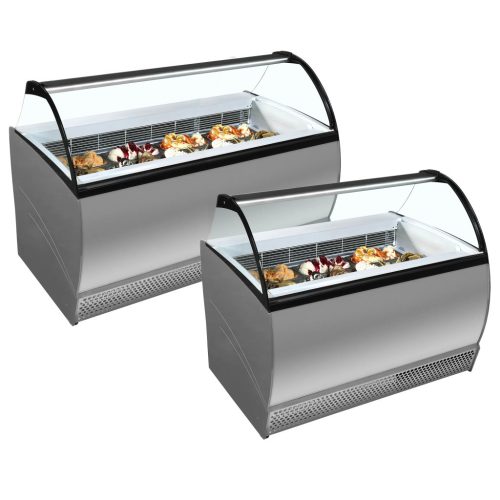 Fagylaltpult 10 tégelyes TEFCOLD 