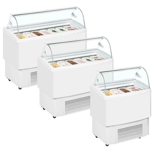 Fagylaltpult 7 tégelyes TEFCOLD 