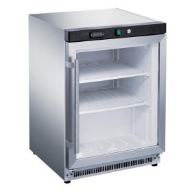 KH-XF200G-HC S/S | Üvegajtós rozsdamentes fagyasztó