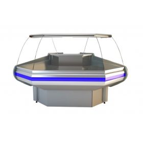 NCH I Z | Hajlított üvegű külső sarokpult (90°)