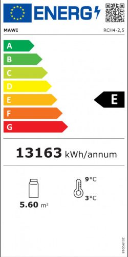 RCH 4 1.0 | Hűtött faliregál