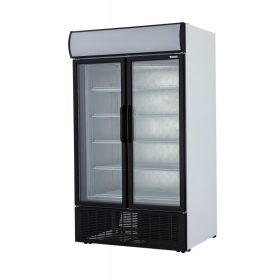   KH-VC1100 GDCA (USS 1100 D2KL) | Nyíló üvegajtós, felépítményes hűtővitrin