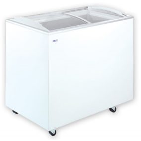   KH-CF300 SCB (UDD 300 SCB) | Mélyhűtőláda csúszó domború üvegtetővel