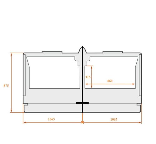 WMN Norma 01 1,65 - Mélyhűtősziget