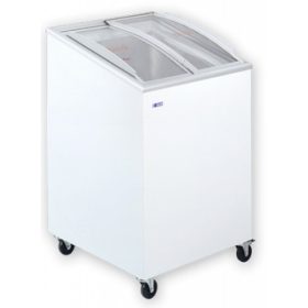   KH-CF100 SCEB (UDD 100 SCEB) | Mélyhűtőláda ferde, csúszó domború üvegtetővel